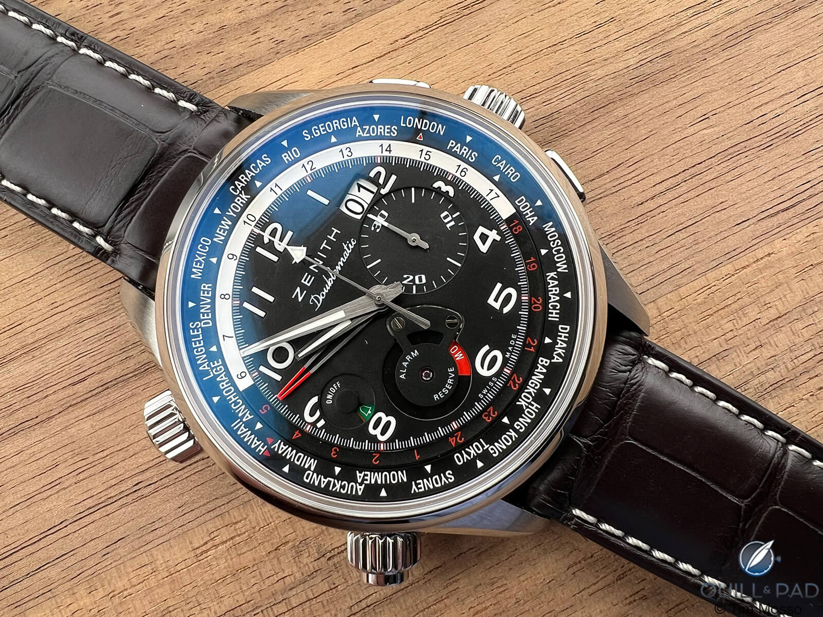 Zenith Pilot Doublematic watch — photo 2