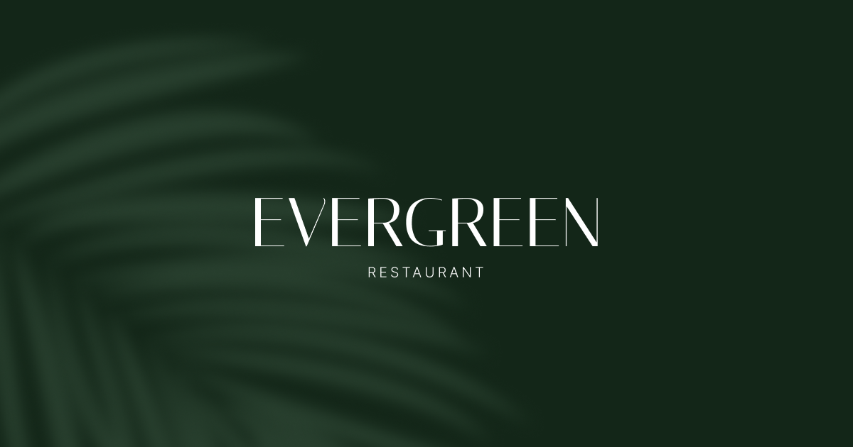 Evergreen restaurant